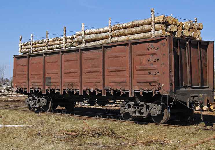 Перевозка ЛЕСА вагонами из Клетни в Валуйки