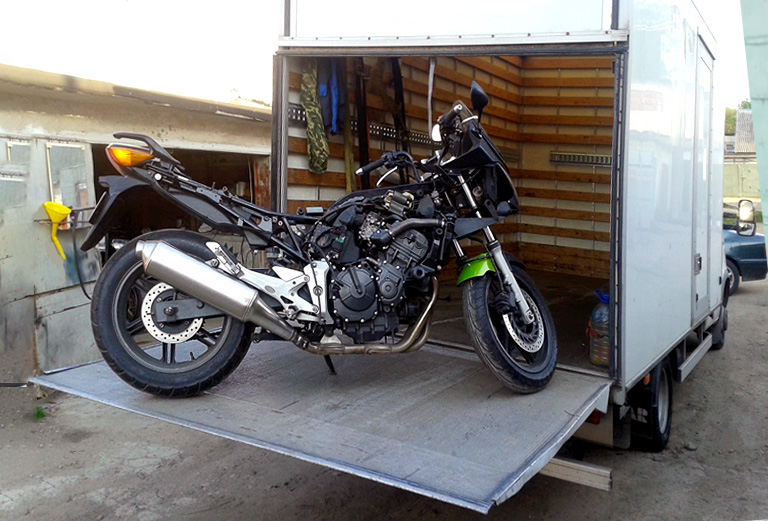 Перевозка мотоцикла из Волгограда в Знаменска